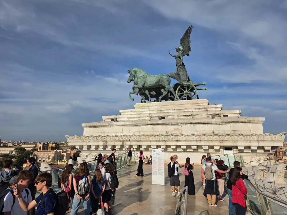 Altare della Patria, partea plătită