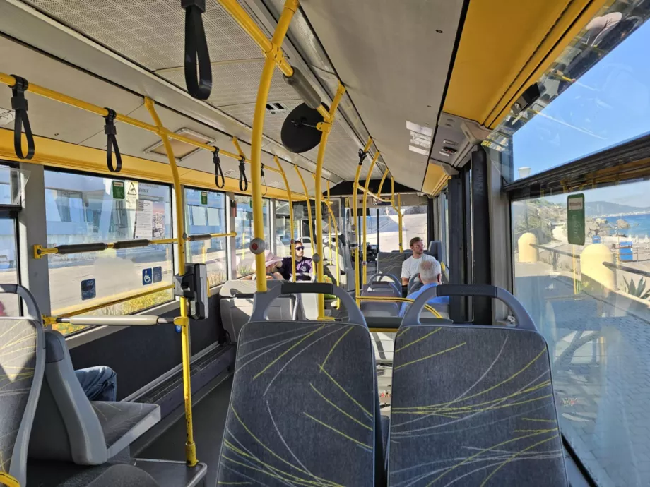 Interiorul autobuzelor D.E.S. Roda