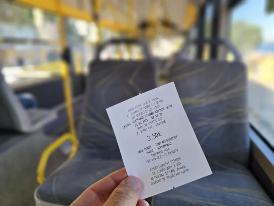Bilet de autobuz D.E.S. Roda