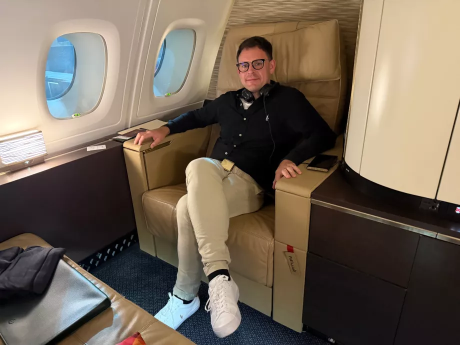 Eu, la clasa întâi, cu Etihad Airways