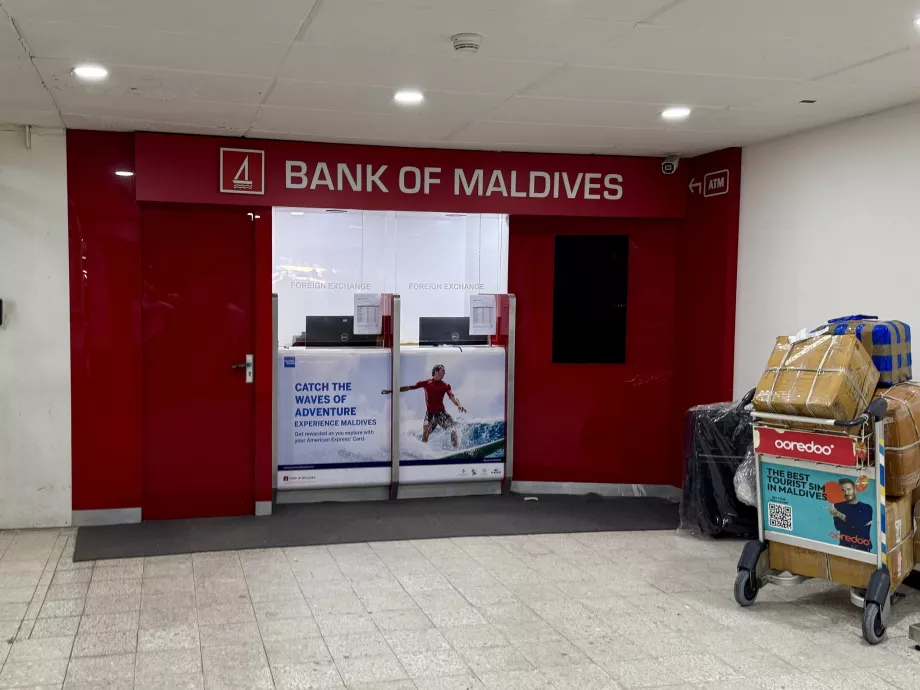 Bank of Maldives la Aeroportul Malé MLE