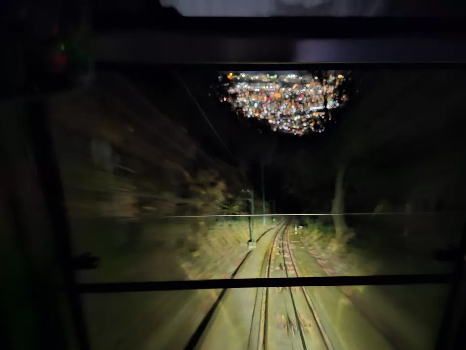 Plimbare de noapte cu telecabina Maya