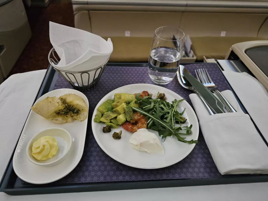Starter, zbor MXP-DEL