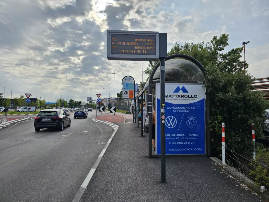 Oprirea liniilor 6, 101, 102, 103 în direcția Treviso