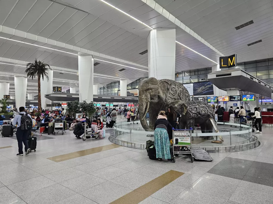 Sala de check-in, Terminalul 3