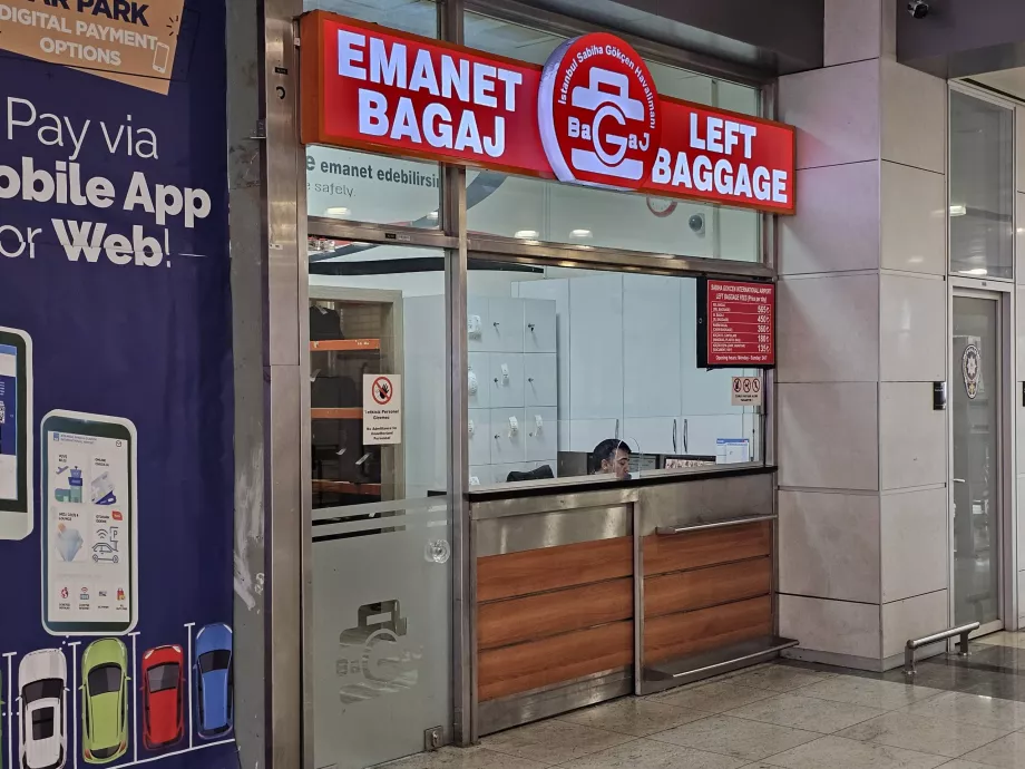 Depozitare suplimentară a bagajelor