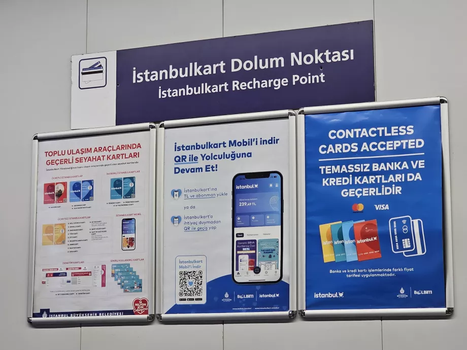 Opțiuni de plată a tarifelor pentru metrou