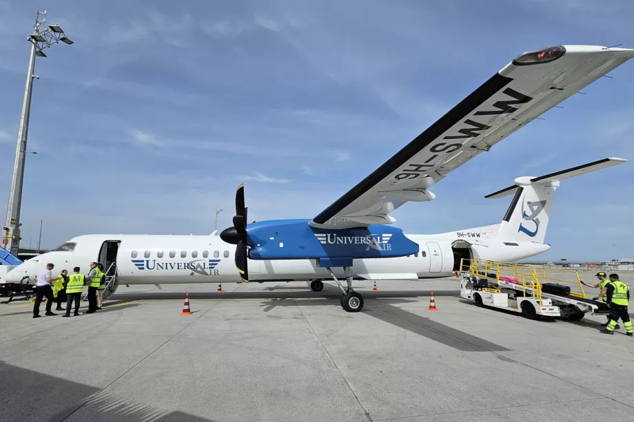 Zbor cu Universal Air la Aeroportul München