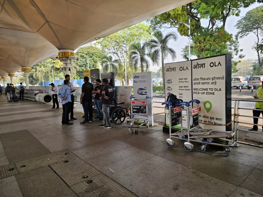 Uber / Ola, Terminalul 1