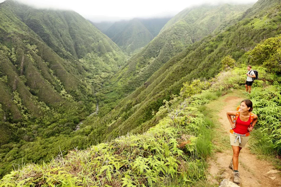 Traseul Waihee Ridge
