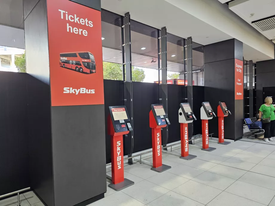 Automatele de bilete Skybus