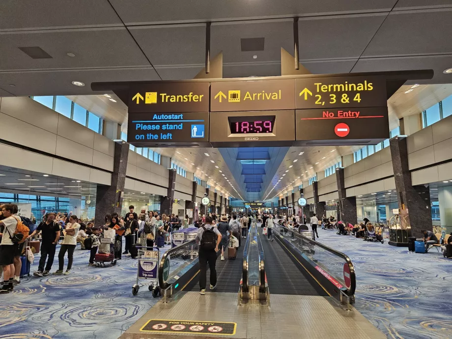 Transfer între zboruri