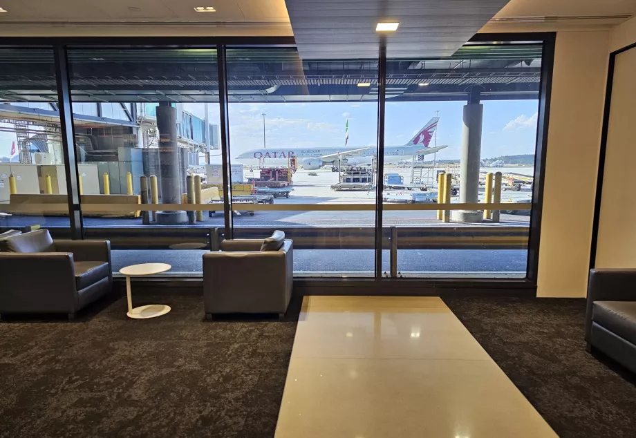 ANZ Lounge, vedere la zonă