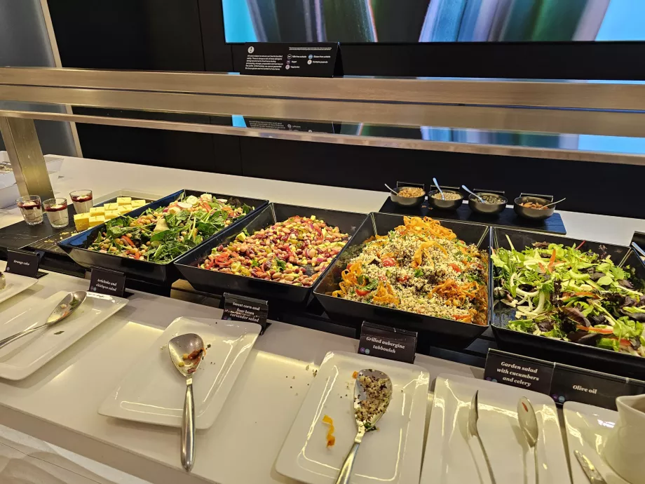 ANZ Lounge, bar de salate